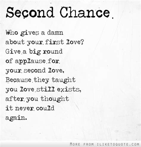 wat is second love|The thing about second love